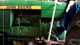 John Deere 1020 koude Start. Cold start        d.d Jan 2011 009