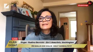 KLAN DEBAT - RUDINA DERVISHI - ZËRI I AMERIKËS, UASHINGTON