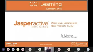 Jasperactive MOS Online Deep-Dive, Updates and New Products in 2021 - CCI Learning Webinar Series