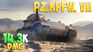 Pz.Kpfw. VII - 6 Kills 14.3K DMG - Devastation! - World Of Tanks