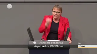 Anja Hajduk B90 Grüne- Europa über alles