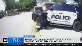 Police who responded to Uvalde school shooting to testify before grand jury