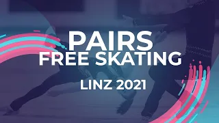 LIVE 🔴 | Pairs  Free Skating | Linz  2021 #JGPFigure