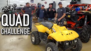 Cheap QUAD challenge! $1500 budget unit REVEAL!