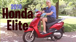 In depth look at a rare Honda Elite 110