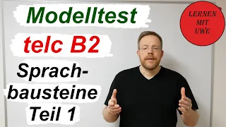 telc Deutsch B2 Prüfung - Teil 04 - Sprachbausteine Teil 1