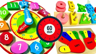 Ultimate Preschool Learning Video For Toddlers | Best Toy learn Numbers, Counting, Shapes and Colors