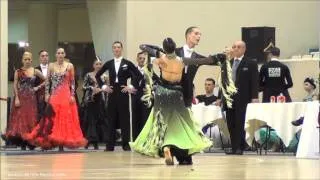 Paris Dance Open 2012 - IO STD - solo Slow Foxtrot - Steeve Gaudet & Marioara Cheptene