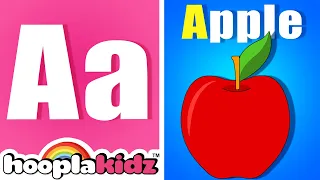 Learn Alphabets  A- Z | Phonics Song | HooplaKidz