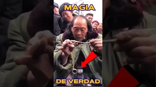 Anciano hace magia de Verdad Revelado #magia #viral #ciencia #imposible #kikebuster #magic