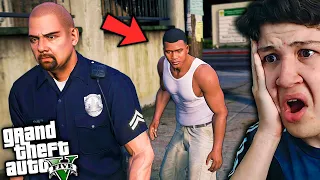 ¿Qué PASA si Sigues a la POLICÍA en GTA 5? Grand Theft Auto V - GTA V Misterios