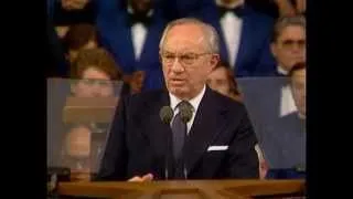 Pres  Hinckley - Oct 1981 - plan, counsel, obey the gospel (bricks story)