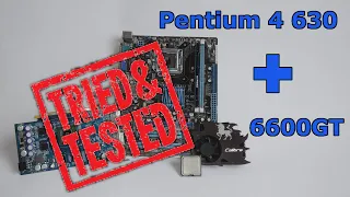 Собрал ДНО ПК НА Pentium 4! Сборка ПК и тесты.