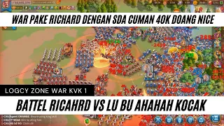 perdana logcy zone war pake richard di open pass 4 trade nya bgst !!!