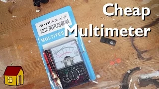 Test of a very cheap multimeter