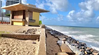 AVANÇO DO MAR EM RECIFE ESTÁ CAUSANDO ISSO 22 MAIO 2024