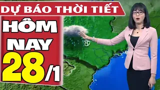 Dự báo thời tiết hôm nay mới nhất ngày 28/1/2021 | Dự báo thời tiết 3 ngày tới