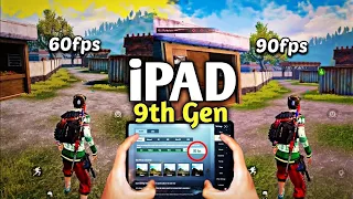 iPad 9th Gen 90 fps vs 60 fps test IN 2023 🔥 [ ipad 9th gen bgmi + ipad 9th gen pubg ]