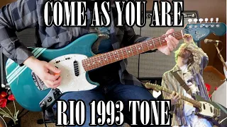 Nirvana Come As You Are Guitar Cover | Hollywood Rock Festival 1993 Rio de Janeiro Tone