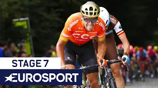 BinckBank Tour 2019 | Stage 7 Highlights | Cycling | Eurosport