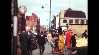 Southampton 1947 1940s, Bomb Damage and the Docks and Queen Mary Ship F319