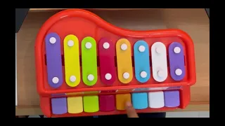 twinkle twinkle little star on baby xylophone piano