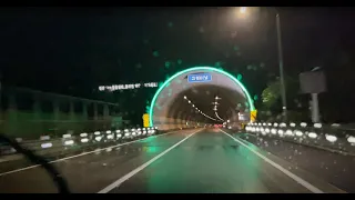 고속도로 터널 ASMR | Highway tunnels in korea