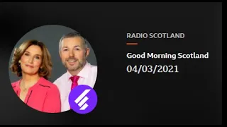 Michael Russell, interviewed by GMS presenter Laura Maxwell, swats her SNPBad agenda questions.