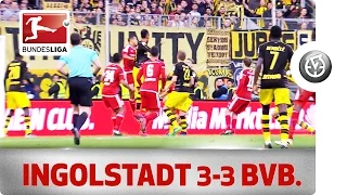 Aubameyang, Lezcano, & Pulisic Score in Memorable Match: Ingolstadt vs. Dortmund