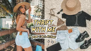 thrift with me for SUMMER clothes in WINTER (this will be interesting…) ☆