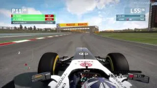 F1 2013 Xbox 360 - Rookie Driver - Shanghai Scenario