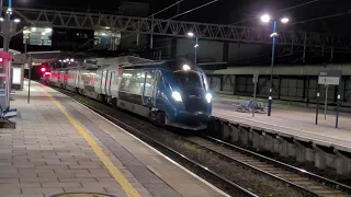 3F79 - AWC805s - 805005 passing slowly through Stafford Station #nishikaigans