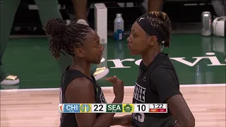 Horston Gets Technical For Slamming Ball Off Backboard, Taught Rookie Lesson By Teammate Jewell Loyd