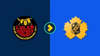 Luleå HF - Skellefteå AIK 3-1 | J20 Nationell Försäsong 2022/2023