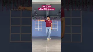 Dance Camp ( Jai Jail Shivshankar ) #tutorial #teribaatonmeinaisauljhajiya #hritikroshan #shorts