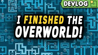 I Finally Finished my game's Metroidvania-Inspired Overworld!