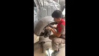Mechanic Chris : 4,000km New Car Crashed | Repair Front Back Door