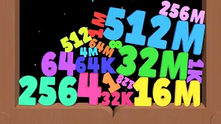 BLOB NUMBERS = Jelly 2048 + Number Master (Unlock 512M) Replay 02