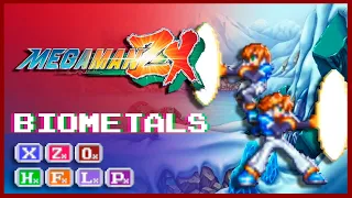 Mega Man ZX Todos Los Biometales