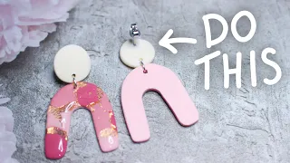 Polymer Clay Earring Makers: Most Don't Do This Amazing Trick