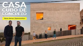 ESTA CASA es un CUBO DE CONCRETO, con INTERIOR Lleno ILUMINACIÓN | Obras Ajenas | Spaceworkers