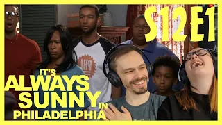 It's Always Sunny REACTION // Season 12 Episode 1 // The Gang Turns Black