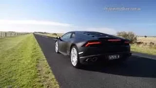 Lamborghini Huracan launch control & engine sound