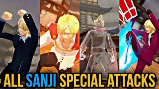 EVERY SANJI SKILL IN OPBR || ONE PIECE BOUNTY RUSH