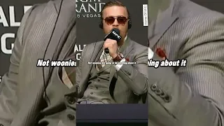 Conor McGregor silences Brazil fans cold speech