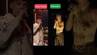 Peso Pluma vs Maneskin Ella baila sola 🎵❣️