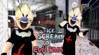 Ice Scream 5 Evil Nun Mod | Ice Scream 5 Rod Is Evil Nun Costume