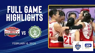 Chery Tiggo Crossovers vs College of St. Benilde highlights | 2024 PNVF Champions League