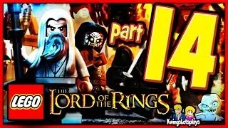 Lego the lord of the rings - Walkthrough Part 14 SPIDER QUEEN SCARY