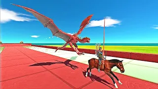 Escape from wyvern! | animal revolt battle simulator